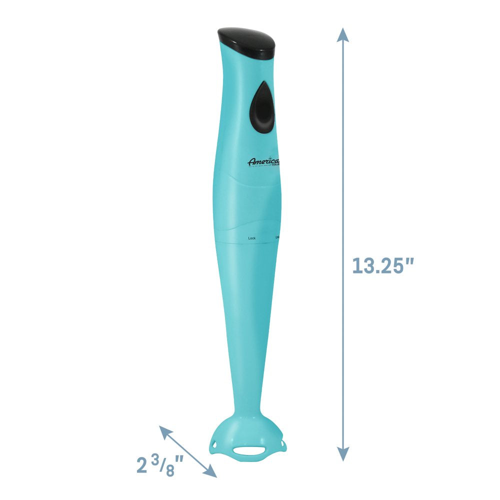 Americana by Elite EHB-2425BL Hand Blender with Detachable Wand 