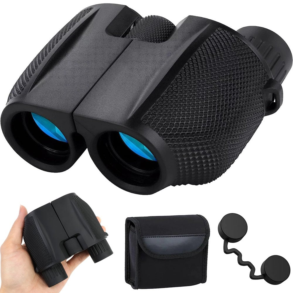 10X25 Bionculars for Adults and Kids, FMC Bak 4 Clear Vision Compact Binoculars for Bird Watching, Outdoor Viewing, Hunting, Theater and Concerts and Sport Games