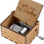 You are My Sunshine Wood Music Box