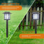 6Pcs Solar Pathway Lights Outdoor, Solar Outdoor Garden Lights Led Light