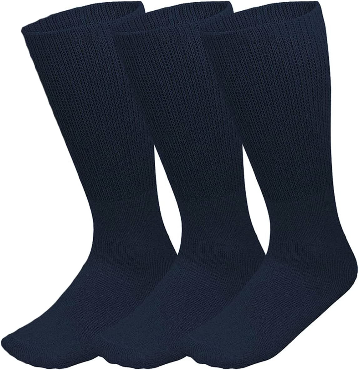 Physicians Approved Diabetic Socks Cotton Non-Binding Loose Fit Top Help Blood Circulation