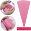 21Pcs Piping Bags and Tips Set,Reusable Silicone Pastry Bag with Stainless Steel Nozzle Icing Tips Set, Icing Smoother & Couplers &Sealing Clip for Baking Decorating Cake Tool