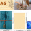 5 Pack Leather Journal Notebook Travel 7 x 5 Refillable