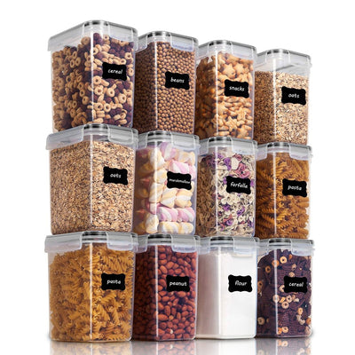 12 PACK Airtight Food Storage Containers