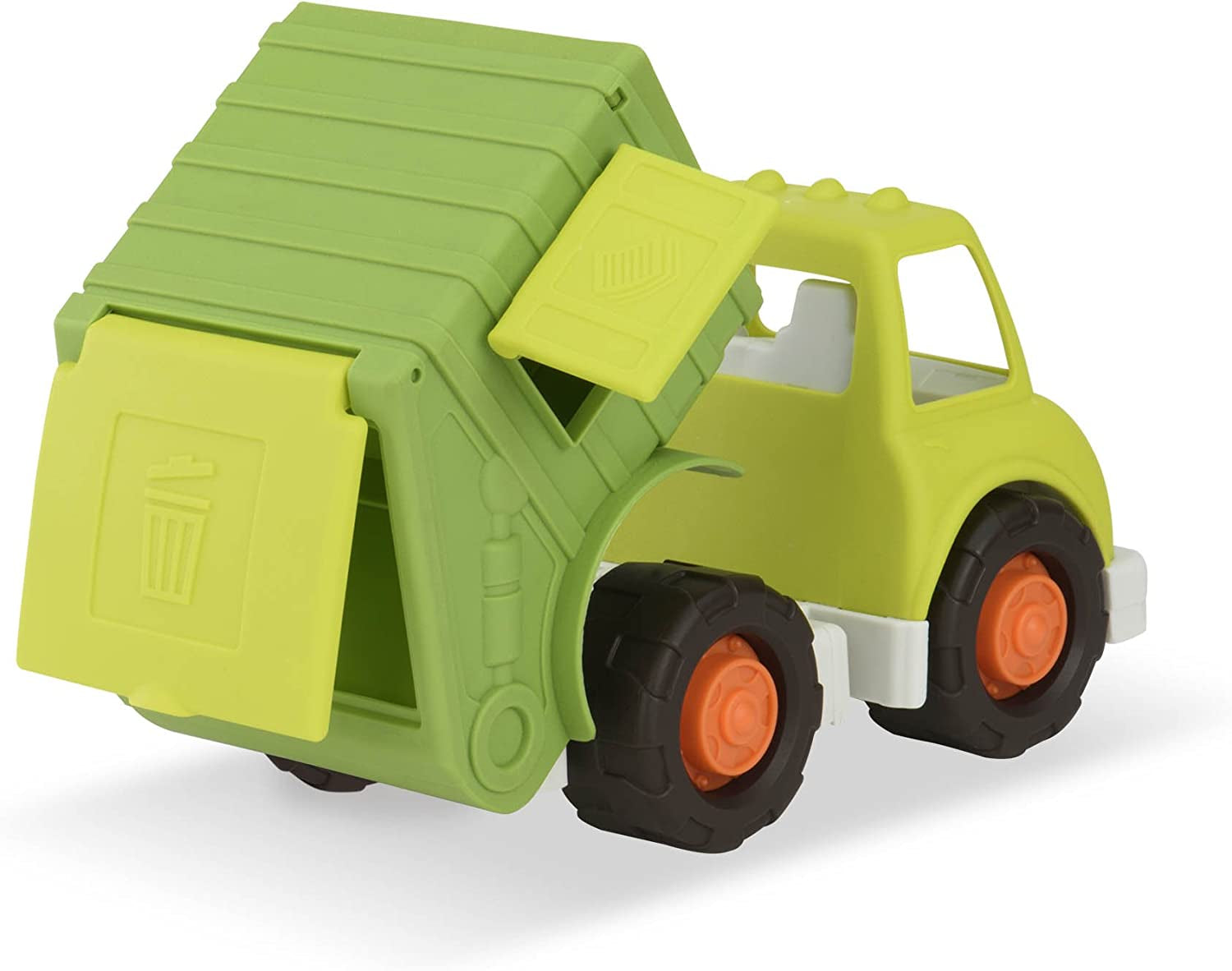 Wonder Wheels by Battat – Fire Truck, Recycling Truck, Excavator Truck – Combo of Recycling, Excavator, & Fire Truck Toys for Toddlers Age 1 & up (3 Pc) – 100% Recyclable