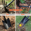  Garden Tool Kit Pruning Shears, Hand Trowel, Transplant Trowel, Hand Rake with Hoe, 5-Piece
