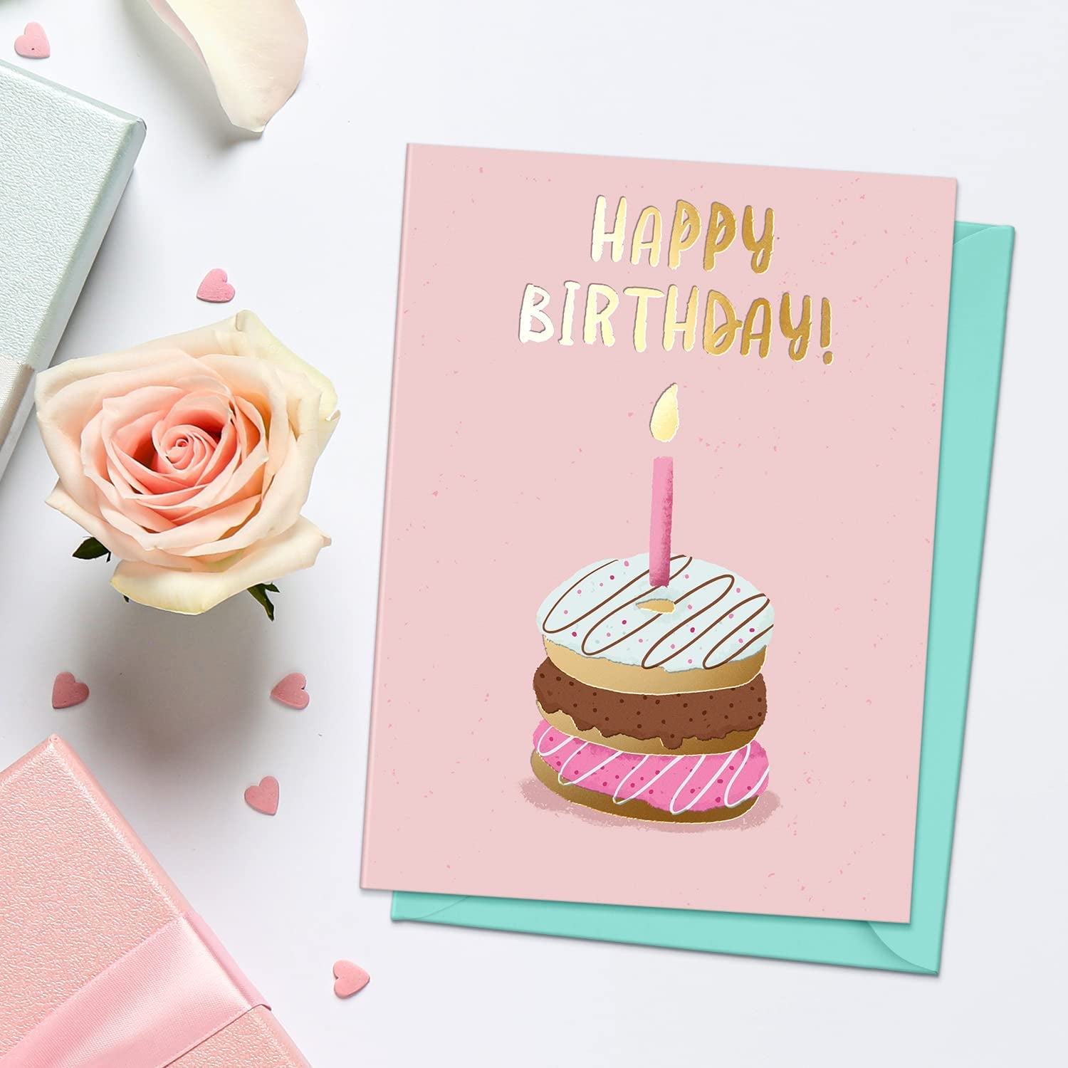 Set of 20 Assorted Birthday Cards with Envelopes