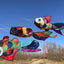32 in Rainbow Fishing Windsock Spinner Garden Decoration