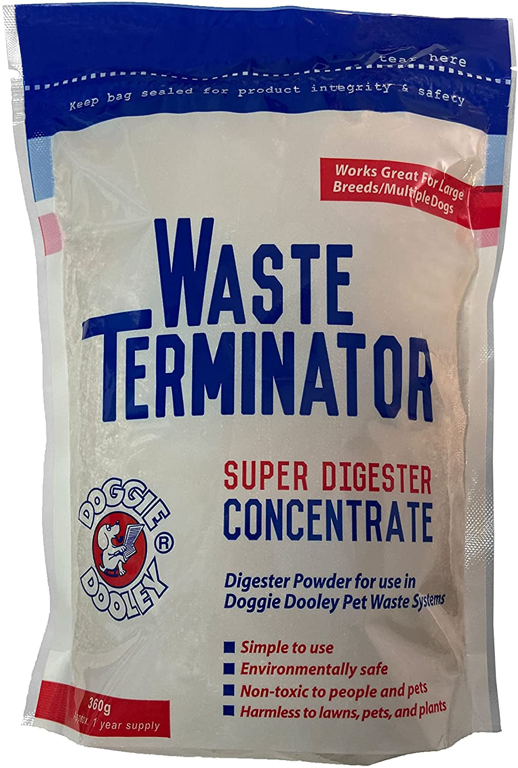 Doggie Dooley 3116 Waste Terminator, 1-Year Supply