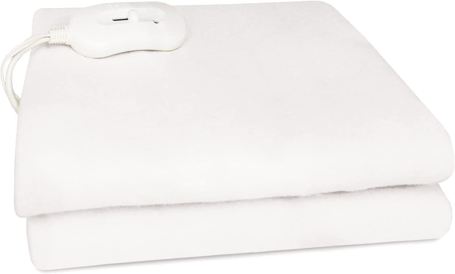 Heatology Electric Heated Mattress Pad (30" X 61") UL Certified with 3 Heat Settings & Auto Shut Off