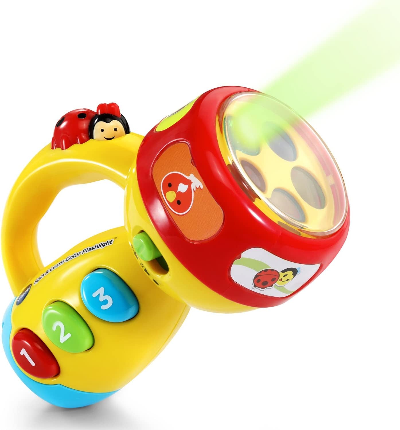 Vtech Spin and Learn Color Flashlight Amazon Exclusive, Lime Green