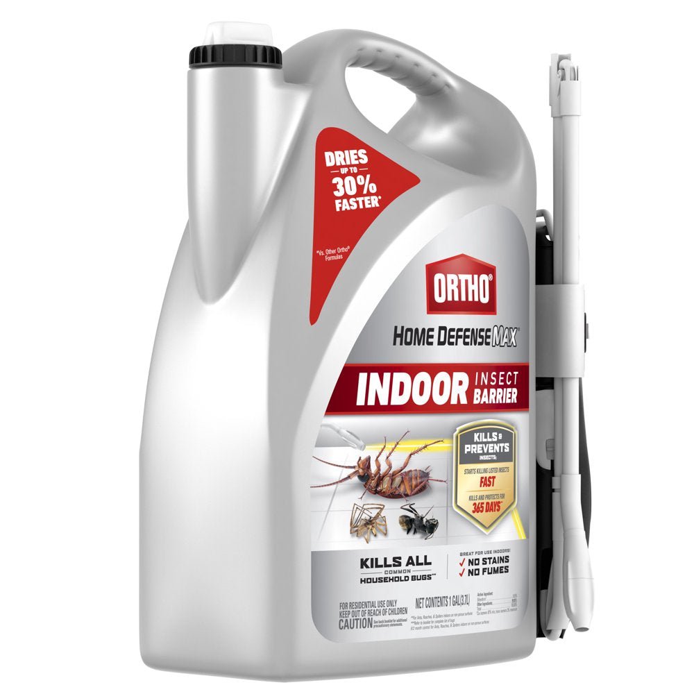 Ortho Home Defense Max Indoor Insect Barrier with Extended Wand, 1 Gal.