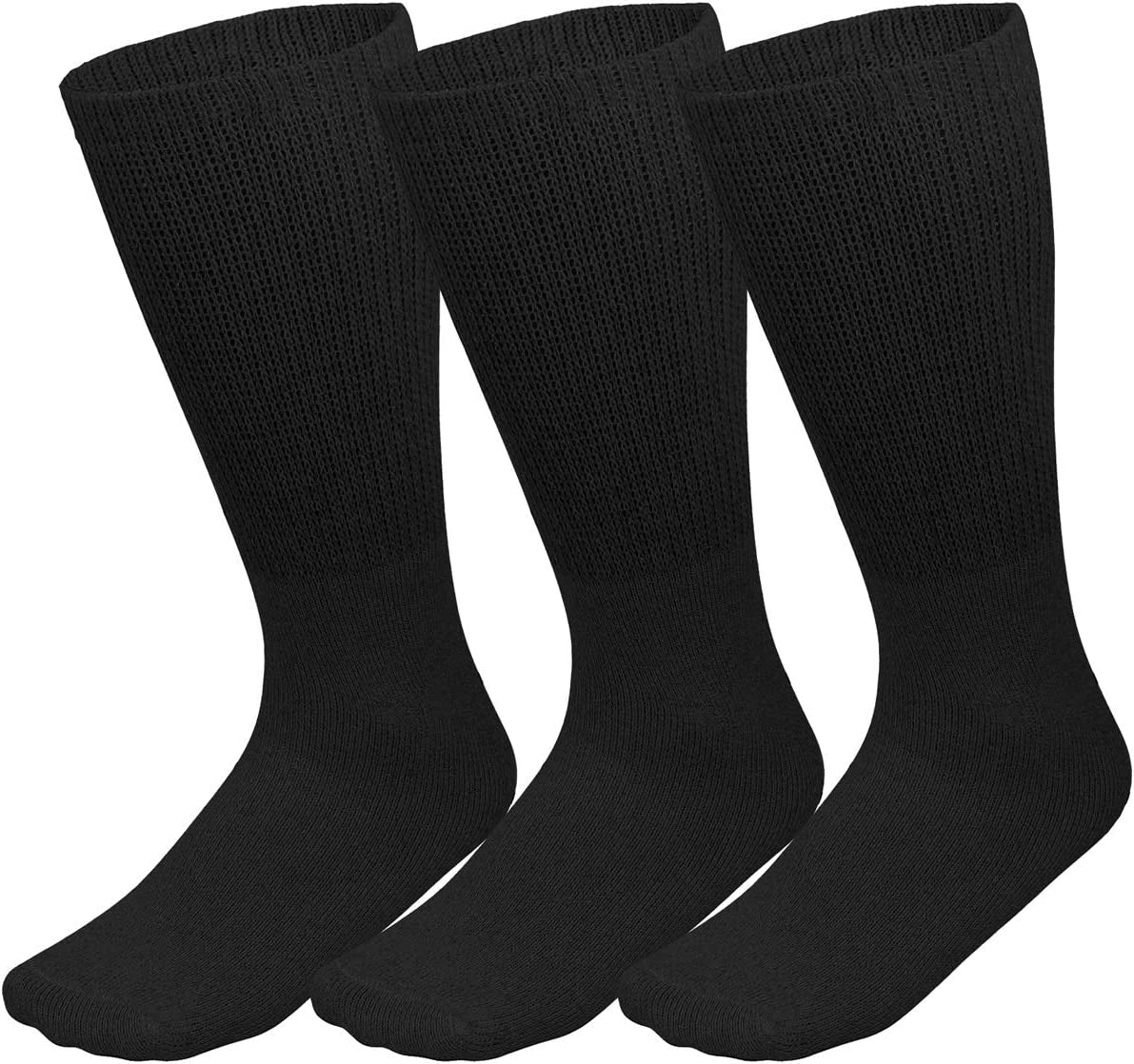 Physicians Approved Diabetic Socks Cotton Non-Binding Loose Fit Top Help Blood Circulation