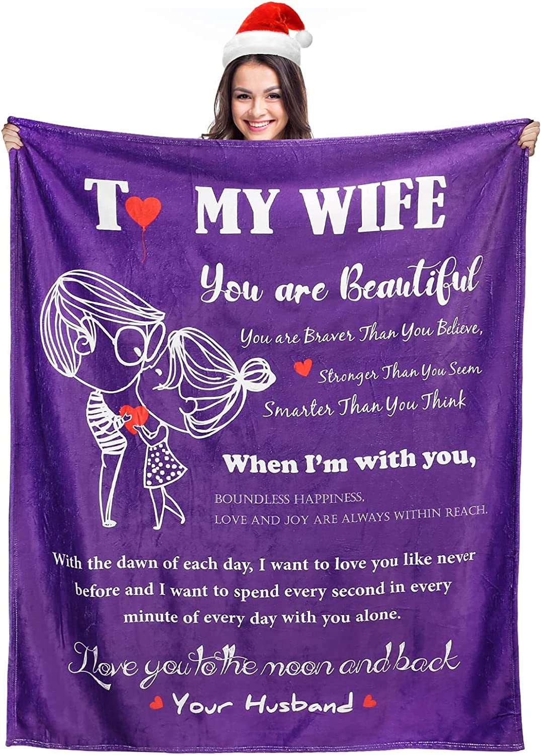 To My Wife Blanket