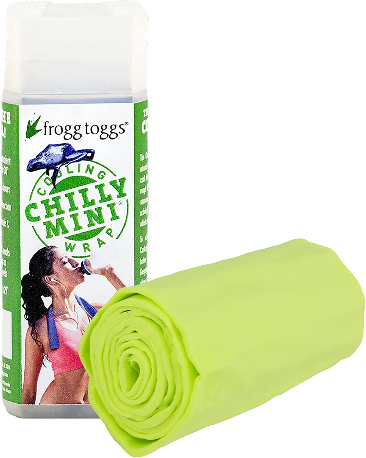 FROGG TOGGS Chilly Mini Cooling Neck Towel, 29" x 3"