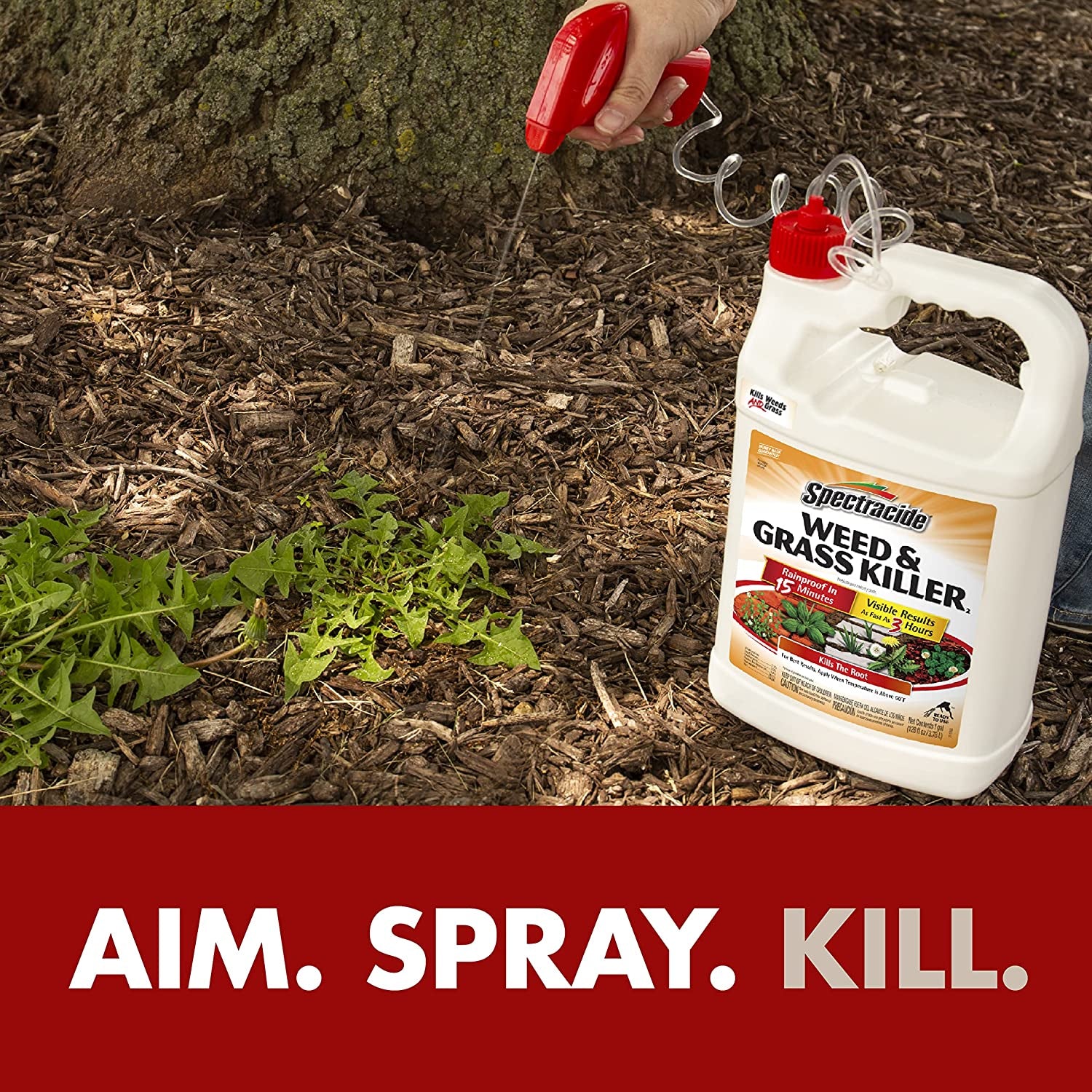 Spectracide Weed & Grass Killer, 1 Gallon (RTU Spray)