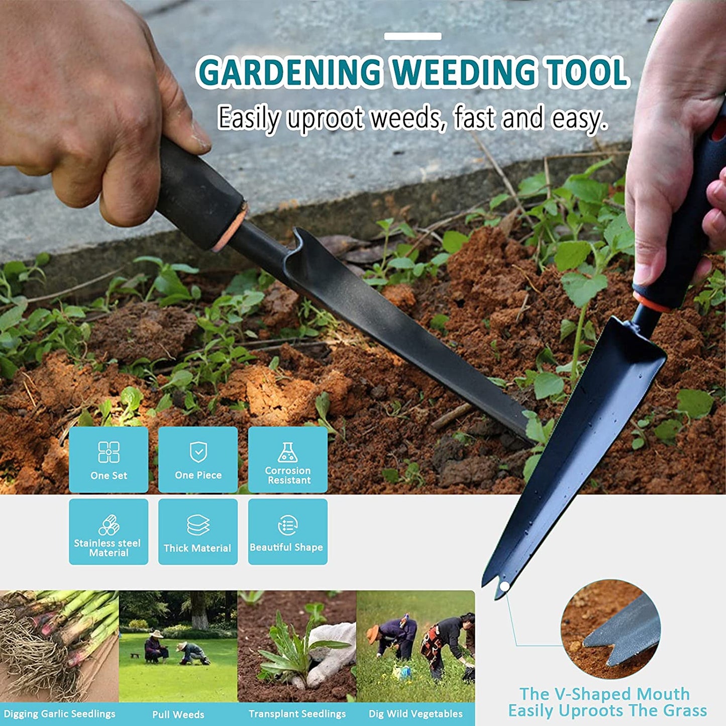 47Pcs Garden Tools Set