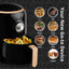 Aria Premium 2 Qt. Retro Style Ceramic Air Fryer