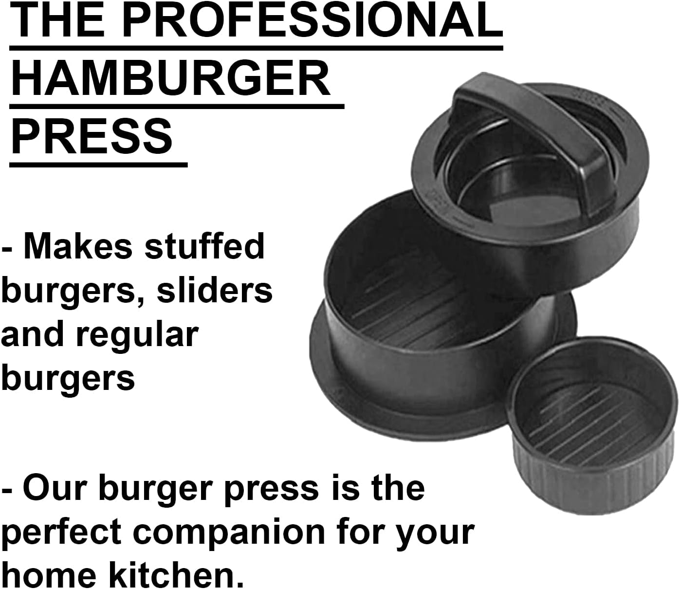 3 in 1 Stuffed Burger Press