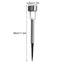  24 Brightest LED Waterproof  Stake Light Set for Walkway, Patio, Path, Lawn, Garden, Yard Decor