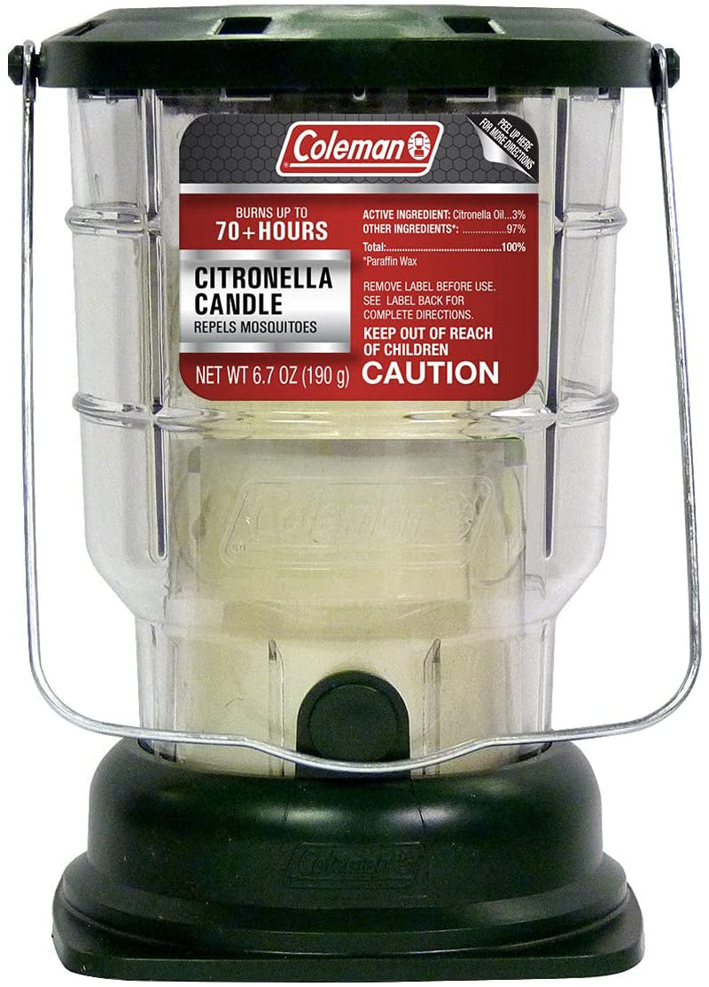 Coleman Citronella Candle Outdoor Lantern - 70+ Hours, 6.7 Ounce