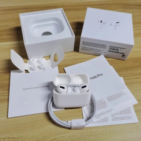 Apple AirPods Pro Bluetooth headphones with Wireless Charging Case Open Box