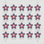 USPS Forever Stamps Star Ribbon - Sheet of 20 Postage Stamps