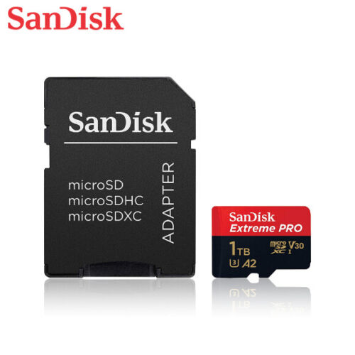 SanDisk Extreme Pro 1TB Micro SD XC Memory Card 170MB/s UHS U3 A2 V30 1TBGB MicroSDXC